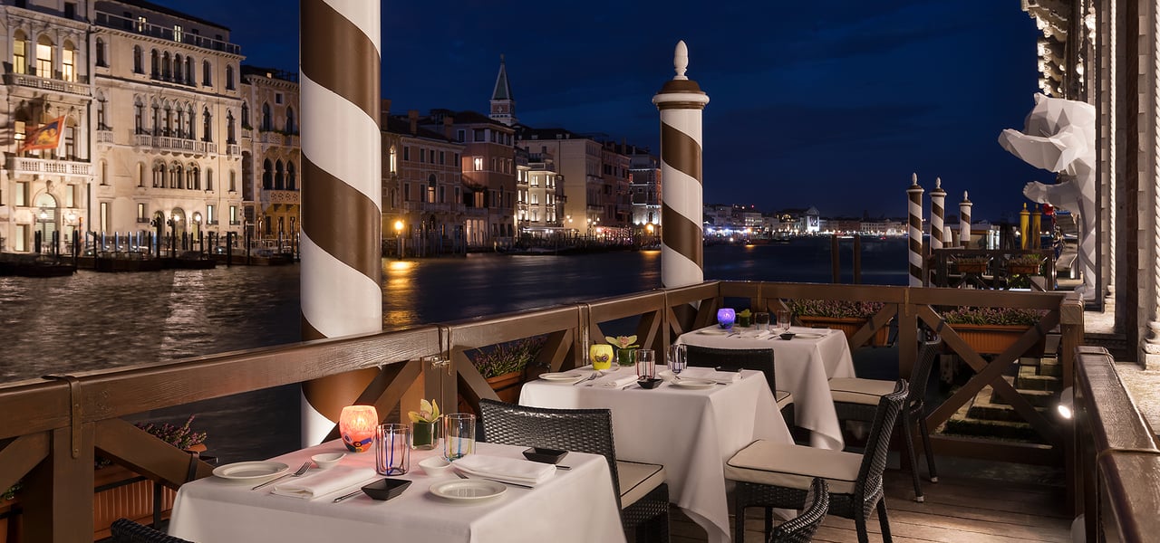 Ristorante romantico a Venezia, hotel Sina Centurion Palace