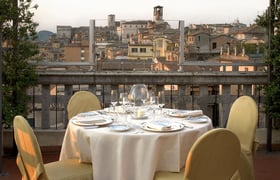 Restaurant with a view Perugia Collins Brufani