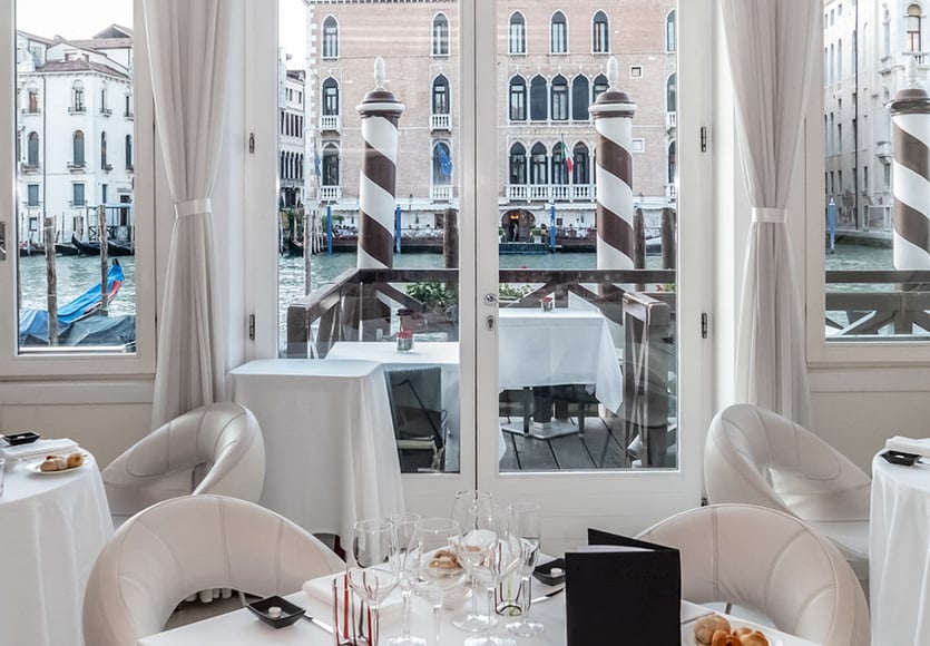 Antinoo's Lounge Restaurant in Venice Italy | Sina Centurion Palace